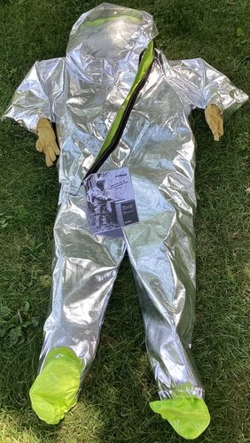 Lakeland Industries TK646 Level A Aluminized Hazmat Heat Suit Sizes L XL 2XL 3XL - product listing photo
