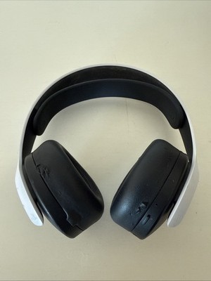 Sony PlayStation Pulse 3D Wireless Headset PS5 Black White Bluetooth No Dongle