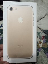 Apple iPhone 7 EMPTY BOX ONLY/NO PHONE Rose Gold 32GB w/Booklets Stickers