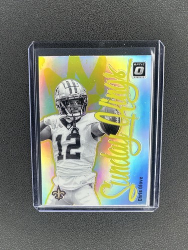2024 Panini Donruss Optic Football Sunday Kings Chris Olave #17 CASE HIT SSP