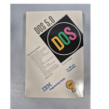 Microsoft MS DOS 5.0 IBM 3.5 inch Diskettes IBM and Compatibles
