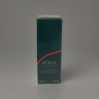 Herla Damask Rose Smoothing & Tightening Eye Cream .51 fl oz New Sealed