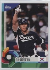 2023 Topps World Baseball Classic Global Stars Green 13/75 Ha-Seong Kim #50 0vf5