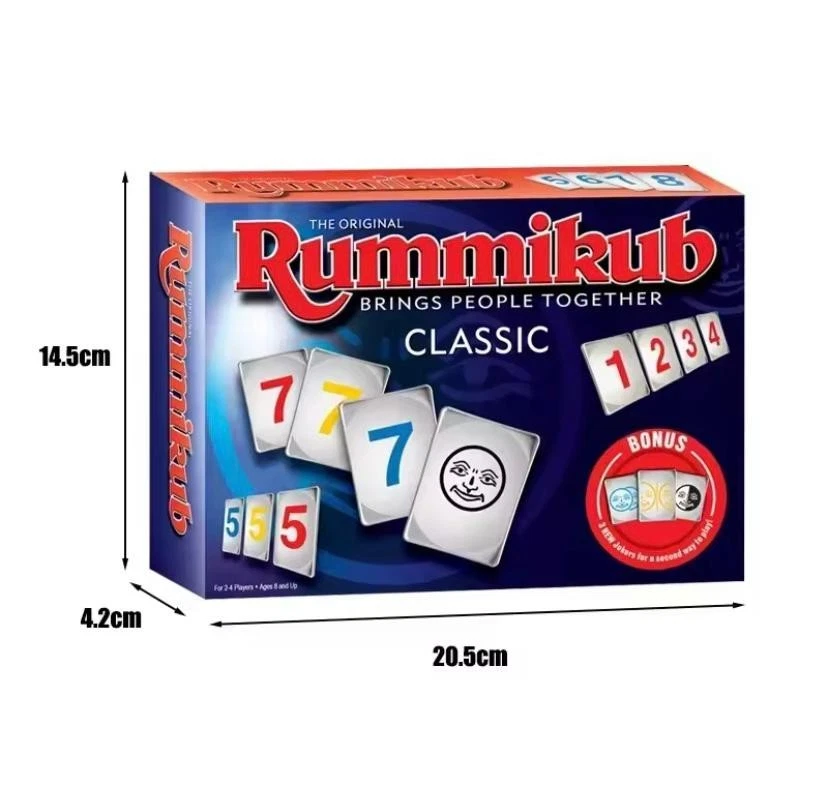 Rummikub 2-4 Player Game by Ideal - Classic Family Strategy Board Game Set UK - Image 3 of 4