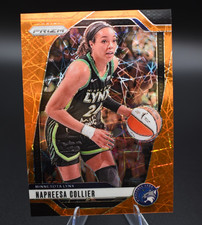 Napheesa Collier Orange Velocity 2024 Panini Prizm WNBA Card #26 Minnesota Lynx