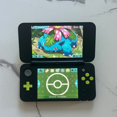 New Nintendo 2DS XL | schwarz/grün | Guter Zustand  | Pokemon Gen. 1-7, Mario ..