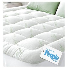 Niagara Sleep Solution - Coprimaterasso Ultra Morbido Twin Size - Realizzato in Bambù