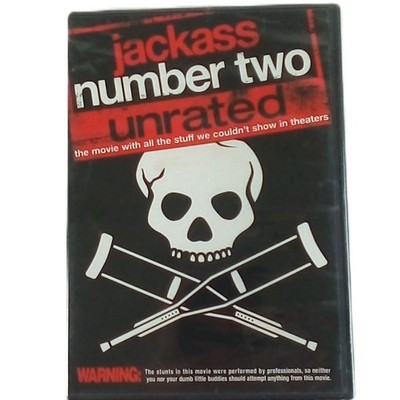 Jackass Number Two DVD Unrated Widescreen New Sealed