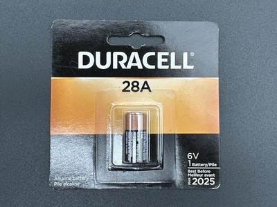 Duracell 28A 6V Alkaline Battery 4LR44,A544,PX28A