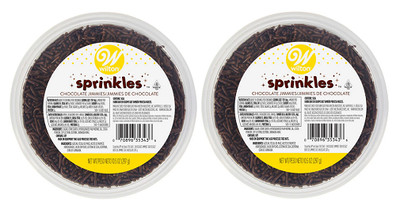 Wilton Chocolate Jimmies Sprinkles 2 Pack