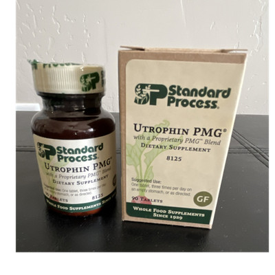 Standard Process Utrophin PMG 8125 Gluten-Free Tablets 90 Ct Empty Stomach 