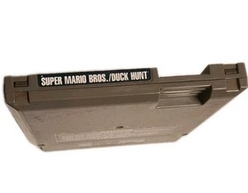 Super Mario Bros Duck Hunt Nintendo NES 1985 Video Game Cartridge Authentic VTG