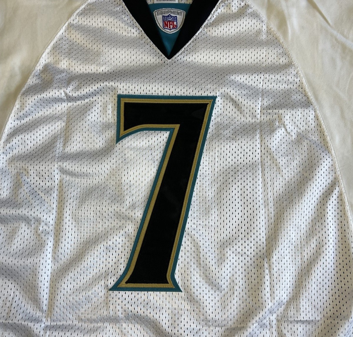 Jacksonville Jaguars NFL Jersey Byron Leftwich Reebok Size 50