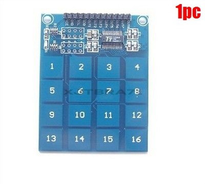 Digital Touch Sensor Module TTP229 16-Way Capacitive Touch Switch Ic New iy