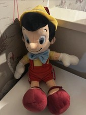 Disney Store Pinocchio Plush Soft Toy Large 13 Inch Rare Collectable Stamped