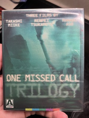 One Missed Call Trilogy (Blu-ray) ARROW VIDEO US-LE w/OOP SLIP+BOOK-NEW SEALED!!
