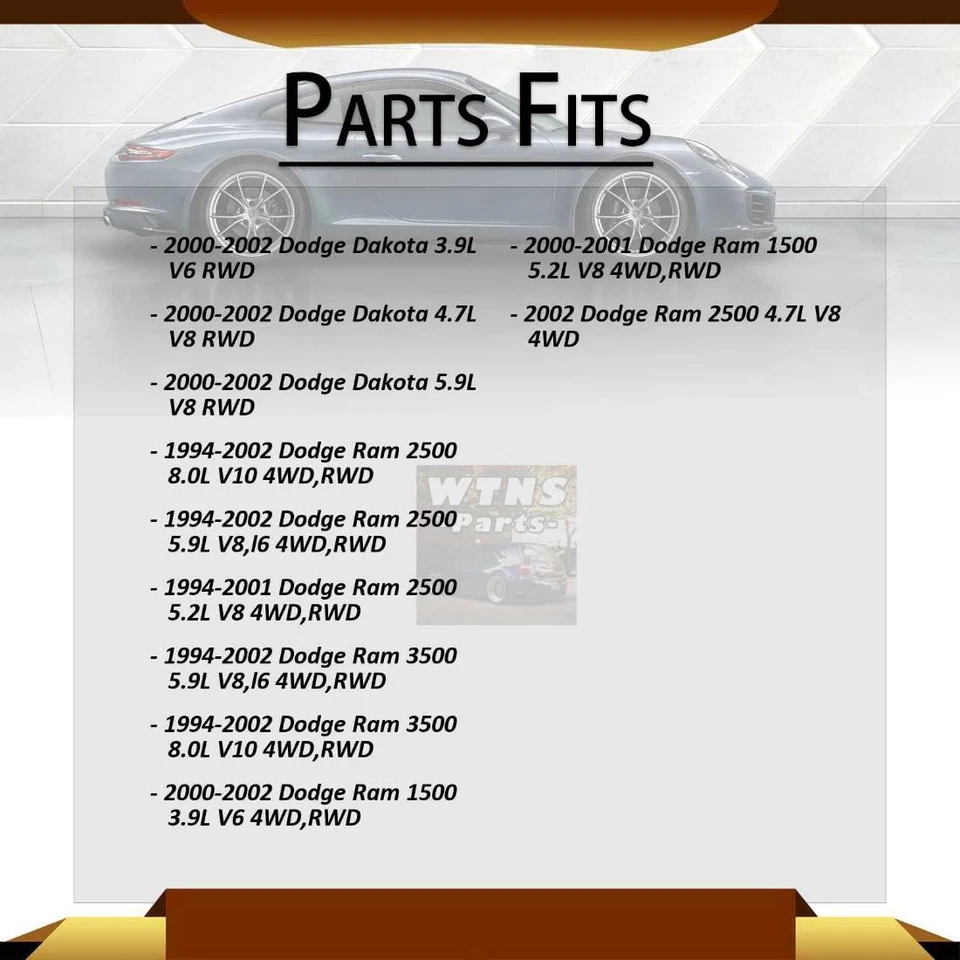 Compatível com 2005 2006 Toyota Tundra GMB eixo traseiro todas as juntas junta universal - Imagem 4 de 4