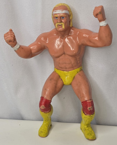 Vintage 1984 LJN WWF Hulk Hogan Wrestling Supersta...