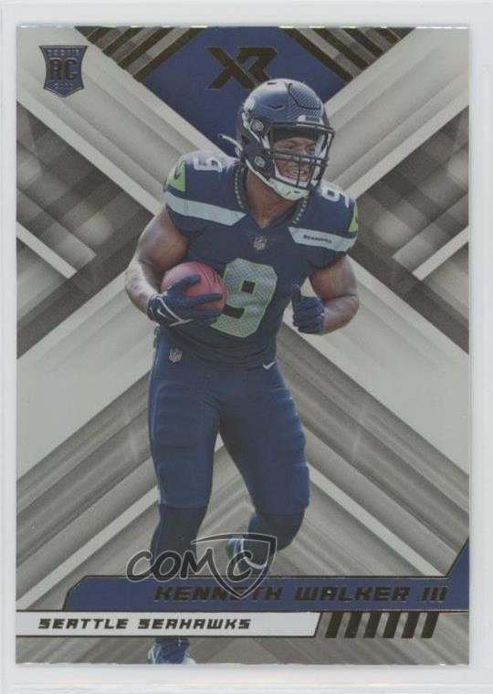 2022 Panini XR Rookies Kenneth Walker III #118 Rookie RC 11ur