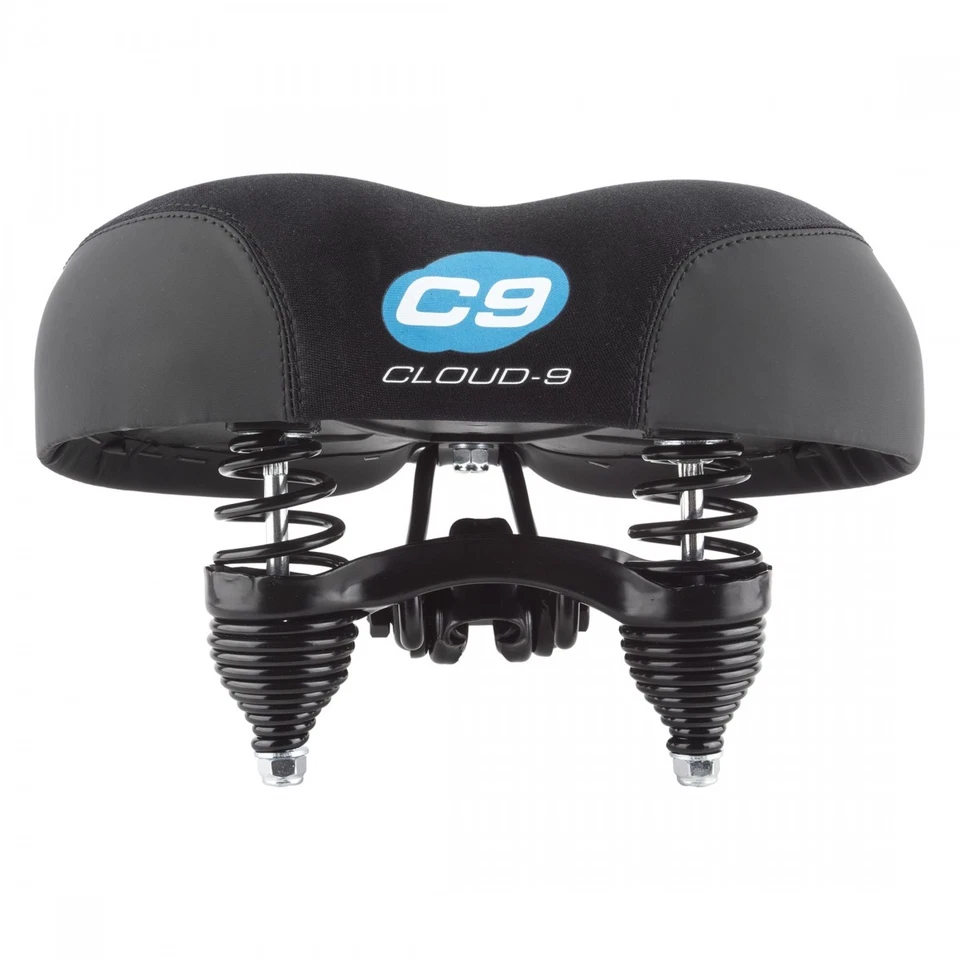 Canal de alivio de asiento cómodo para bicicleta Cloud-9 unisex, resortes, acolchado grueso Foto 3 de 4