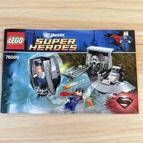 LEGO 76009 Superman DC Comics Super Heroes Black Zero Escape 100% Complete