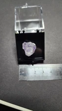 Purple fluorite crystal from the Walter Hudson Claim Republic Washington