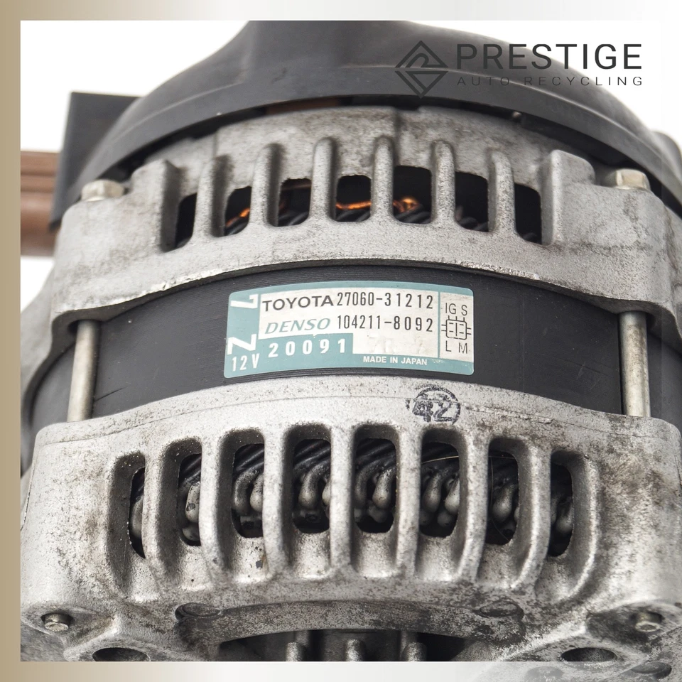Alternador generador Lexus GS350 2010-2018 2,5/3,5 L 12 V 150 A 'Denso' 27060-31212 Foto 3 de 4