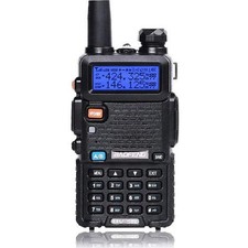 UV5R Two Way Radio Dual Band 144148/420450Mhz Walkie Talkie 1800mAh Liion Bat...