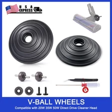 Ball Wheel+Soleplate Wheel for Dyson V6 V7 V8 V10 V12 DC58 DC59 Replace Parts