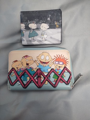 Nickelodeon Loungefly Rugrats Wallet And Rugrats Buckle Down Wallet