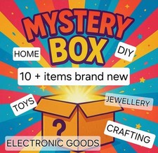 10 x Items Wholesale Job Lot Mystery Box Electric, DIY, HOME, KIDS, ADULTS ETC 