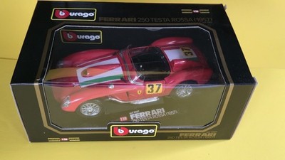 FERRARI 250 Testa Rossa 1957, rot Italia, #37, 3007, Bburago  1/18 neu