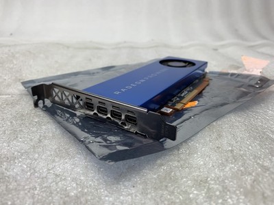 AMD Radeon Pro WX 3200 4GB GDDR5 Workstation Graphics Card great condition