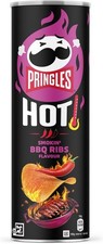 Pringles Hot Smokin BBQ Ribs Flavour 160g