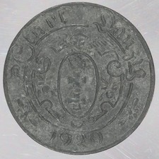 1920 Poland Danzig 10 Pfennig