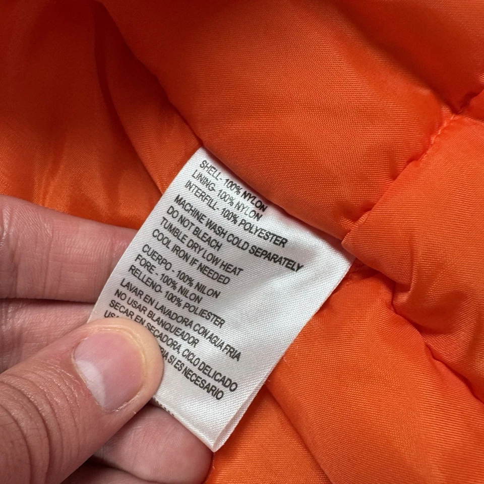 CHAQUETA ACOLCHADA REEBOK CLEVELAND BROWNS VINTAGE AÑOS 00 GRIDIRON LOGOTIPO CLÁSICO TALLA 2XL Foto 4 de 4