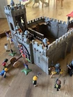 Vintage PLAYMOBIL 3667 Castle Play Set with Knights, Figures, and Accessories