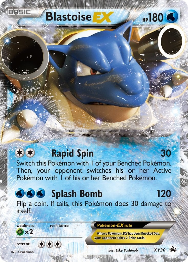 Blastoise EX Holofoil [PR - XY30]
