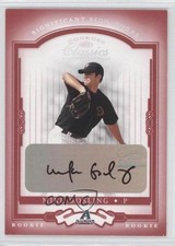 2004 Donruss Classics Rookie Significant Signatures Red Mike Gosling Auto 0b8