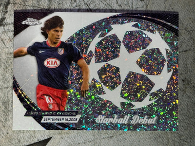 Sergio Aguero Atletico De Madrid Starball Debut Topps Chrome 2024