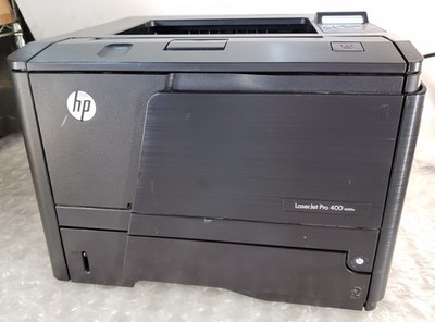 HP LaserJet Pro 400 M401n Laser Printer 61411PC w/ Power Cord and USB 2.0 Cable