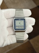Rare Vintage Casio AE-70 Men?s Alarm Chronograph Digital Sports Watch JDM 1980s