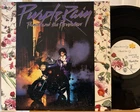 Prince Purple Rain Vinyl LP WB 25110-1 VG+ 1st Pressing Poster Let's Go Crazy