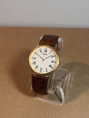 #ad #ad Vintage Pulsar V509 9A90 by Seiko Quartz Watch Roman Numerals $30.00