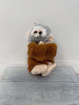 MONKEY Wrist Hugger 8'' Plush Toy by Wild Republic