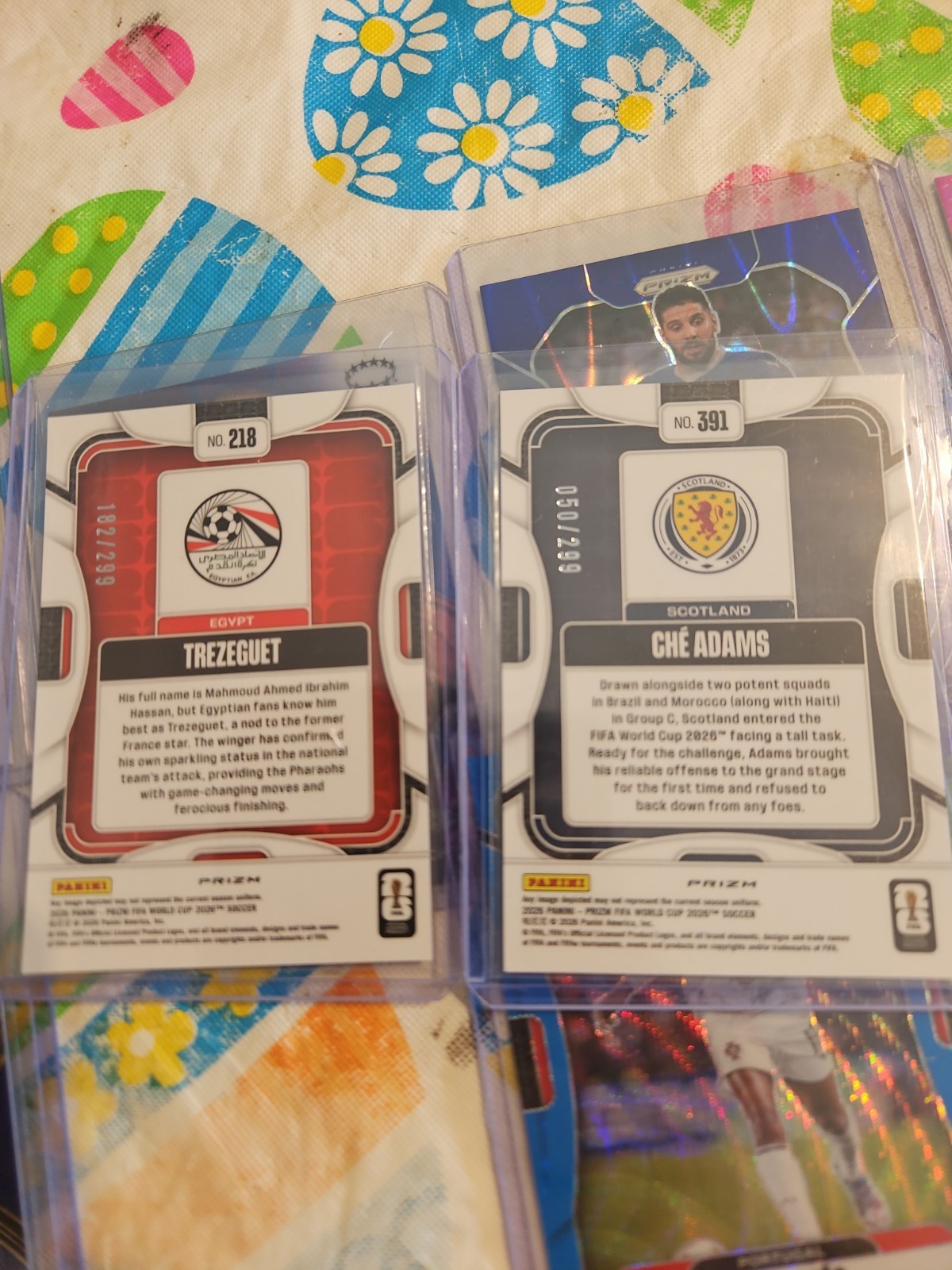 MLS PRIZM & DONRUSS 14 CARD NUMBERED MIXED CARD LOT INCL DE PAUL, RODRYGO, MINT view 9