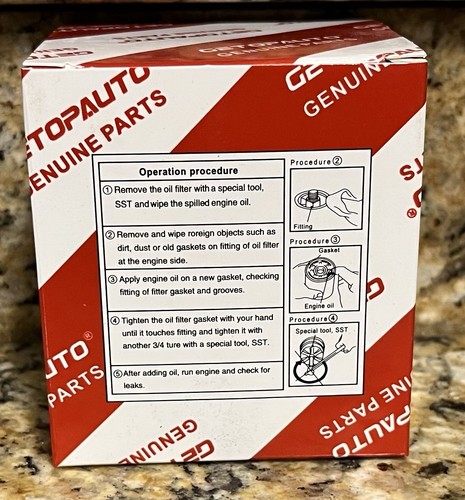 Toyota OIL FILTER 90915-YZZD1 - Picture 3 of 3