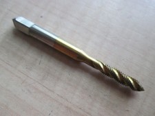 NEW M4 M4x0.7 Metric Tap Titanium Nitride Coated HSS Steel Spiral Tap #T15AB