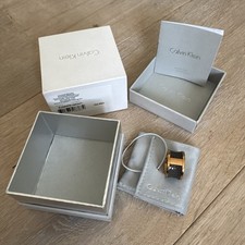 Calvin Klein Ring spellbound rose schwarz W 7 Durchmesser 17 mm