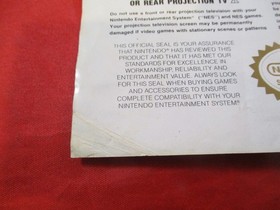 Metal Storm Nintendo NES Instruction Manual Booklet ONLY Metalstorm